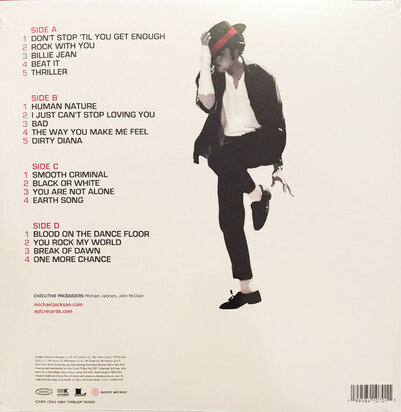MICHAEL JACKSON - NUMBER ONES -COLOURED- (Vinyl LP)