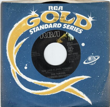 Tokens - The lion sleeps tonight + B'wa Nina (Vinylsingle)