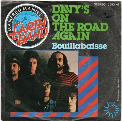Manfred Mann's & Earth Band - Davy's on the road again + Bouillabaisse (Vinylsingle)