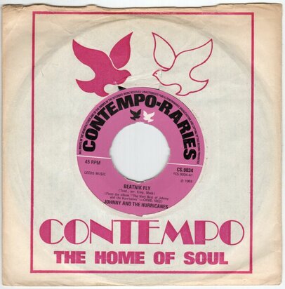 Johnny & the Hurricanes - Beatnick fly + Corn bread (Vinylsingle)