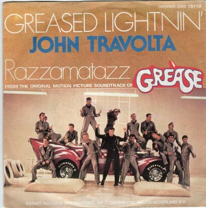 John Travolta - Greased lightnin' + Razzamatazz (Vinylsingle)