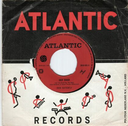 Iron Butterfly - Easy rider + Soldier in our town (Vinylsingle)