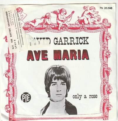 David Garrick - Ave Maria + Only a rose (Vinylsingle)