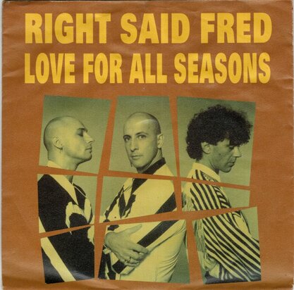 Right Said Fred - Love for all reasons + (Danny  D Mix) (Vinylsingle)