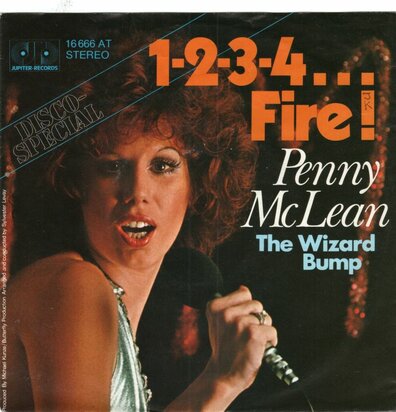 Penny McLean - 1-2-3-4 Fire + The wizard bump (Vinylsingle)