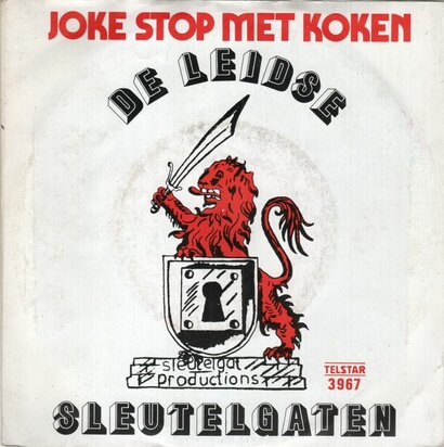 Leidse Sleutelgaten - Joke stop toch met koken + Woonboot-blues (Vinylsingle)