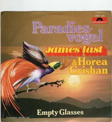 James Last - Paradiesvogel + Empty glasses (Vinylsingle)