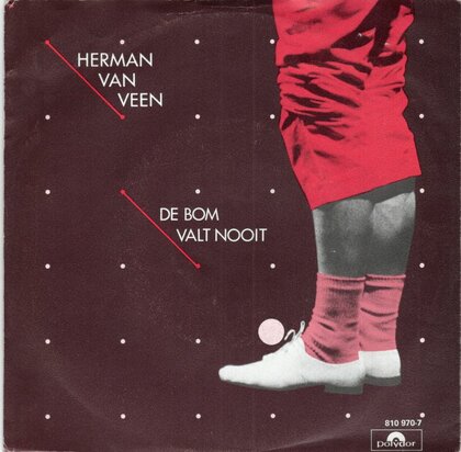 Herman van Veen - De bom valt nooit + Weet je nog (Vinylsingle)