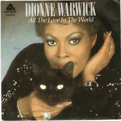 Dionne Warwick - All the love in the world + It makes no difference (Vinylsingle)