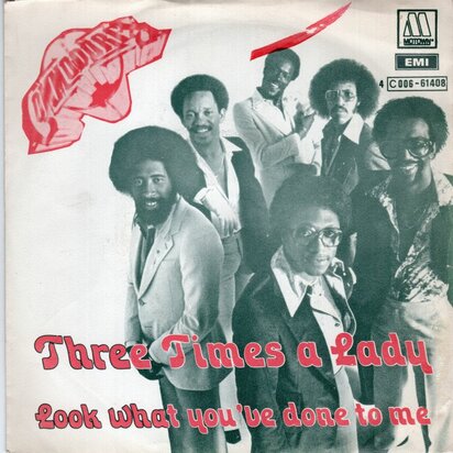 Commodores - Three times a lady + Look what you've done (Vinylsingle)