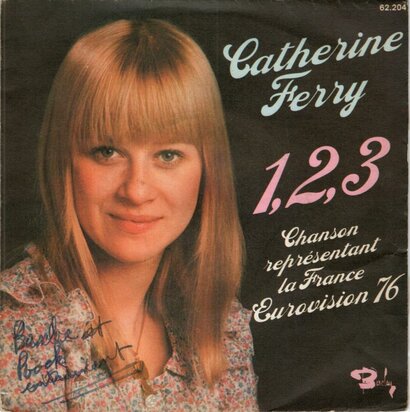 Catherine Ferry - 1, 2, 3 + Petit Jean (Vinylsingle)