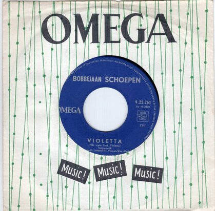 Bobbejaan Schoepen - Violetta + Ik Behoor Jou Voor Het Leven (Vinylsingle)