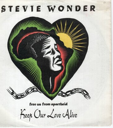 Stevie Wonder - Keep our love alive + (instr.) (Vinylsingle)
