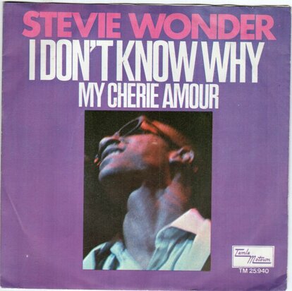 Stevie Wonder - I don't know why + My cherie amour (Vinylsingle)