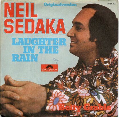 Neil Sedaka - Laughter in the rain + Betty Grable (Vinylsingle)