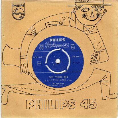 Max van Praag - Cafe Zonder Bier + Geef Mij Maar M'n Duiven (Vinylsingle)