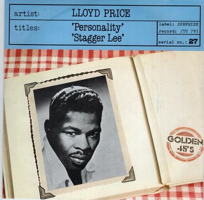 Lloyd Price - Personality + Stagger Lee (Vinylsingle)