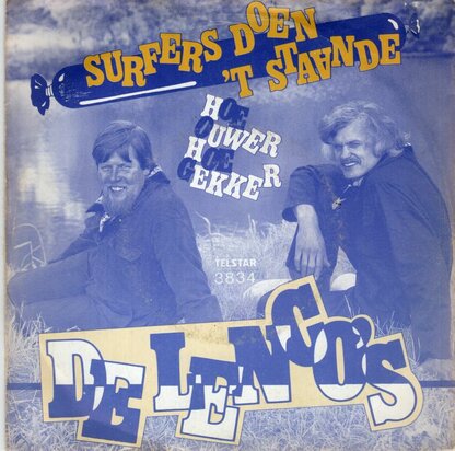 Lenco's - Surfers doen het staande + Hoe ouwer hoe gekker (Vinylsingle)