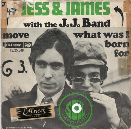 Jess & James - Move + What was I born for (Vinylsingle)