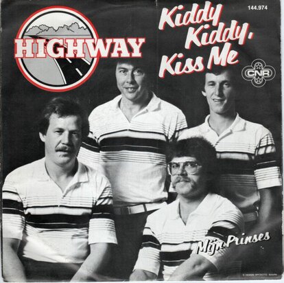 Highway - Kiddy kiddy kiss me + Mijn prinses (Vinylsingle)