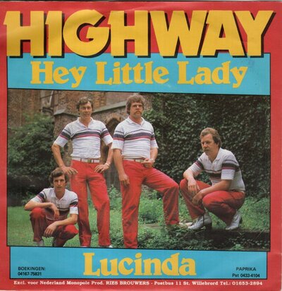 Highway - Hey little lady + Lucinda (Vinylsingle)