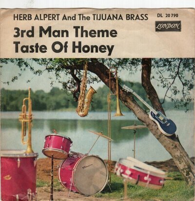 Herb Alpert - 3rd man theme + Taste of honey (Vinylsingle)