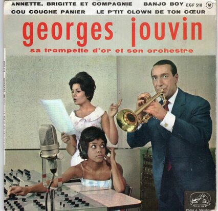 Georges Jouvin - Annette, Brigitte Et Compagnie (EP) (Vinylsingle)