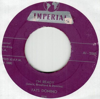 Fats Domino - I'm ready + Margie (Vinylsingle)