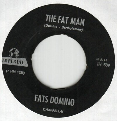Fats Domino - Fat Man + Hey Fat Man (Vinylsingle)