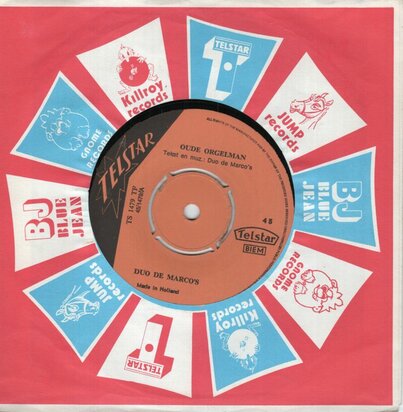 Duo De Marco's - Oude Orgelman + Waarom M'n Lieveling? (Vinylsingle)