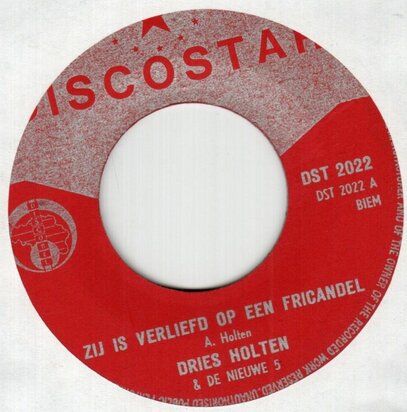 Dries Holten - Zij is verliefd op een fricandel + Jouw donk?re ogen (Vinylsingle)