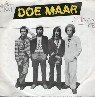 Doe Maar - 32 jaar + Mis (Vinylsingle)