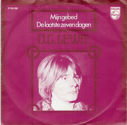 D.C. Lewis - Mijn gebed + De laatste 7 dagen (Vinylsingle)