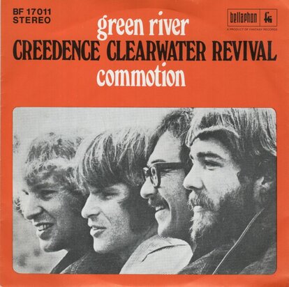 Creedence Clearwater Revival - Green river + Commotion (Vinylsingle)