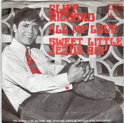 Cliff Richard - All my love + Sweet little Jesus boy (Vinylsingle)