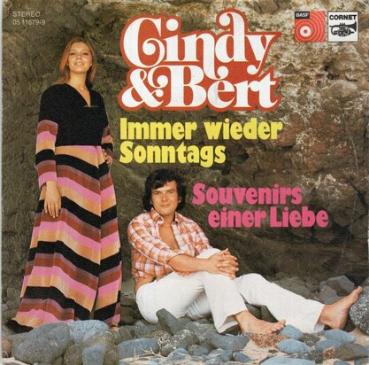Cindy & Bert - Immer wieder sonntags + Souvenirs einer lieb (Vinylsingle)