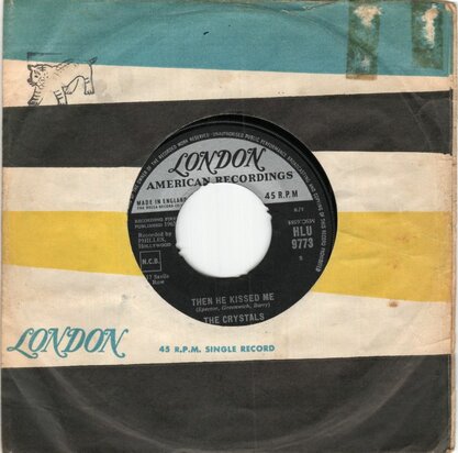 Chrystals - Then he kissed me + Brother Julius (Vinylsingle)