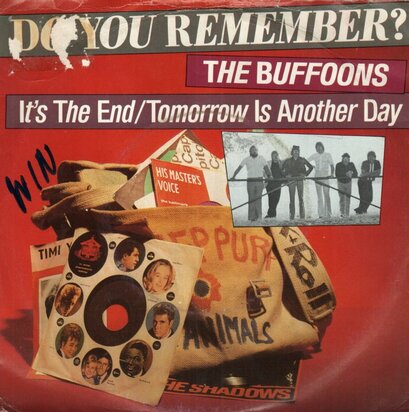 Buffoons - It's the end + Tomorrow is another day (Vinylsingle)