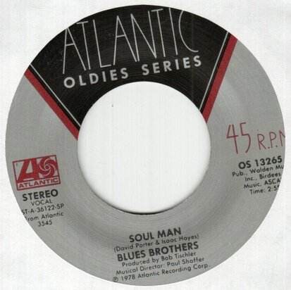 Blues Brothers - Soul man + Who's making love (Vinylsingle)