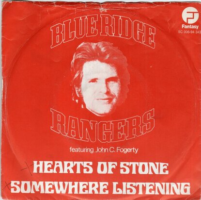 Blue Ridge Rangers (John Fogerty) - Hearts of stone + Somewhere listening (Vinylsingle)