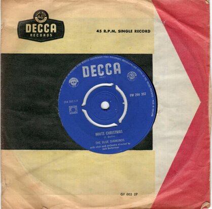 Blue Diamonds - White christmas + Winter wonderland (Vinylsingle)