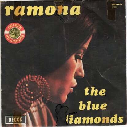 Blue Diamonds - Ramona + All of me (Vinylsingle)