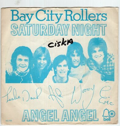 Bay City Rollers - Saturday night + Angel angel (Vinylsingle)