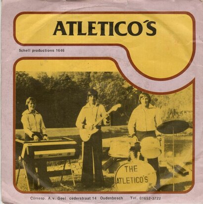 Atletico's - Blue suede shoes + Atletico's (Vinylsingle)