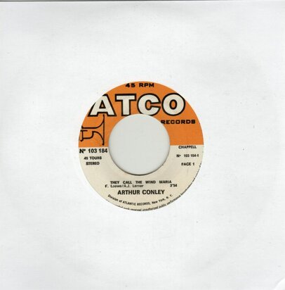 Arthur Conley - They call the wind Maria + Hurt (Vinylsingle)