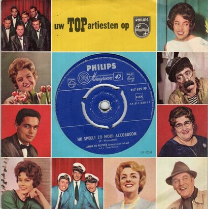 Annie de Reuver - Hij Speelt Zo Mooi Accordeon + Wenen (Vinylsingle)