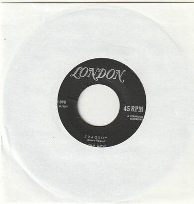 Thomas Wayne - Tragedy + Saturday Date (Vinylsingle)