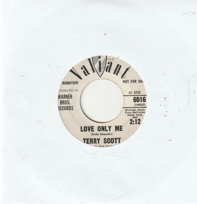 Terry Scott - Love Only Me +Little Angel (Vinylsingle)