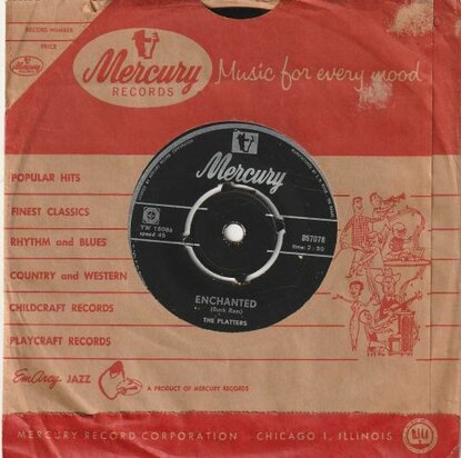 Platters - My serenade + Enchanted (Vinylsingle)