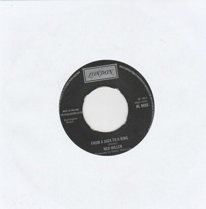 Ned Miller - From a jack to a king + Parade of broken heart (Vinylsingle)